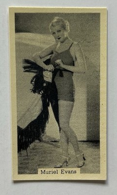 Murray s Bathing Belles #7 Muriel Evans Tobacco Card CC22