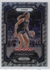 2024 Panini Prizm Monopoly WNBA GO Space Prizm Monique Billings #19 11oq
