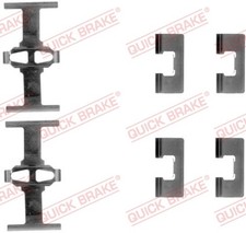 QUICK BRAKE Zubehörsatz Scheibenbremsbelag 109-1092 für JAZZ HONDA MG 200 CIVIC