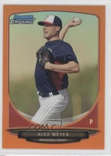 2013 Bowman Draft Top Prospects Chrome Orange Refractor /25 Alex Meyer #TP-43