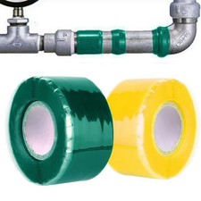 1.5M Silicone Tape Self Fusing Plumbers Electricians Pipe Repair Hose Leak Fix