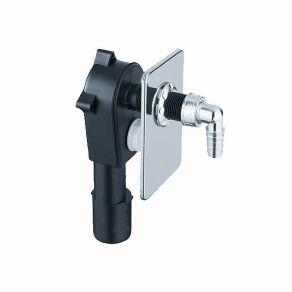 Haas 2074 Unterputz Siphon 40/50 FüR Waschmaschine Unterputz-GeräTe-Siphon Oha-image