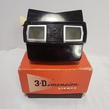 Vtg BAKELITE 1950's Sawyer's VIEW-MASTER Model E 3D Viewer w/Original Box