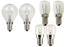 Oven Bulbs for Hotpoint Ovens x2 – E14 SES 15W 25W 40W 240V 300°C Heat Resistant