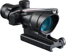 4x32 Red Fiber Scope - High Precision Prism Optics for Accurate Targeting