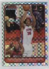 2006 Bowman Draft Picks & Stars Chrome X-Fractor 38/150 Rasheed Wallace #103 2b6