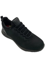 Skechers Men's Cessnock Relaxed Fit Work Sneakers Black