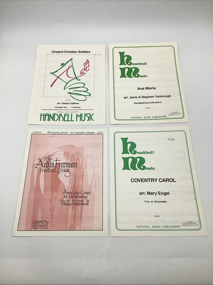 Lot of Handbell Sheet Music for Christmas - Image 4 of 4