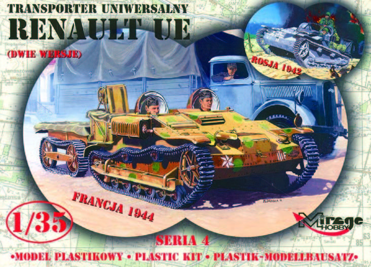 Mirage Hobby 354025 - 1:35 Renault UE Universal Transporter