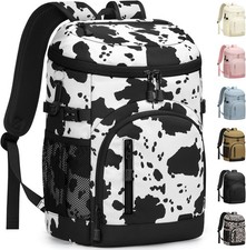 Cooler Backpack Insulated Waterproof,30 Cans Backpack Coolers Leakproof Lunch Ba