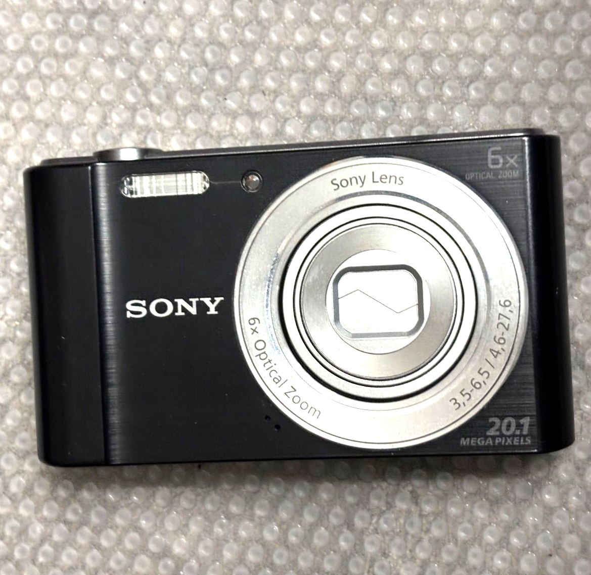 Sony Cyber-shot DSC-W810 Black 20.1MP 6x Zoom Digital Camera