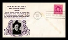 DR JIM STAMPS US COVER JOEL CHANDLER HARRIS FDC SCOTT 980 CROSBY PHOTO CACHET