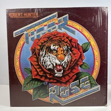 Robert Hunter Tiger Rose LP 1975 Round Records Jerry Garcia VG+/VG