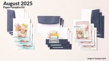 FARMHOUSE FLORALS AUGUST 2025 Stampin' UP Paper Pumpkin FULL KIT retired