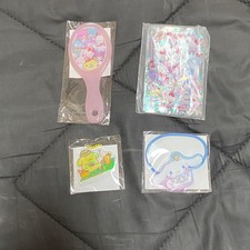 Sanrio Strawberry Newspaper Accessories Bundle, Mirror, Charm, Hairband, Kids