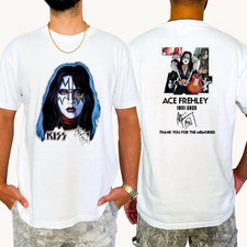 Ace Frehley Legendary 1951-2025 Signature Memories TShirt - Multicolors, S-5XL