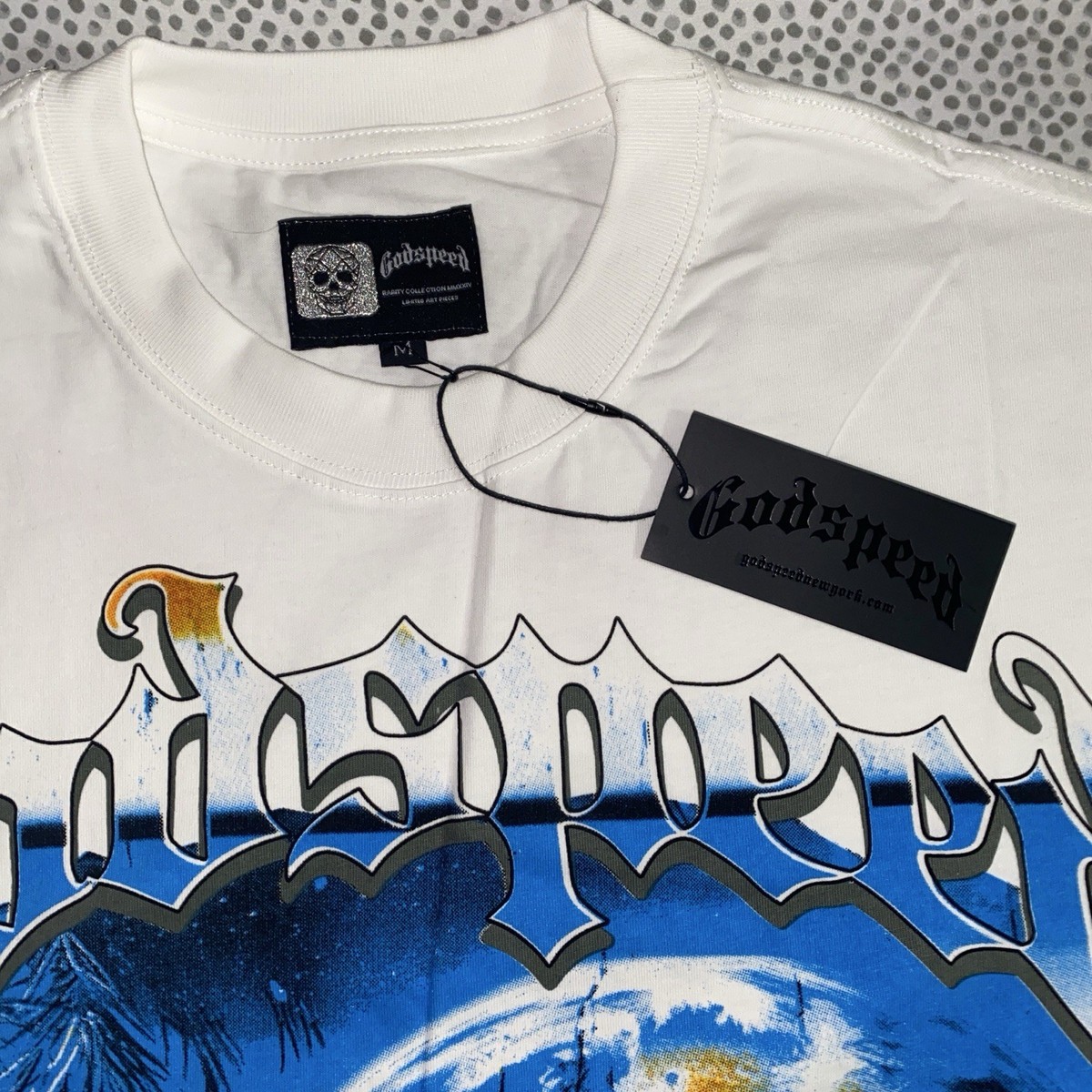 Godspeed 'Artificial Love' Mens T-Shirt White Size M | eBay