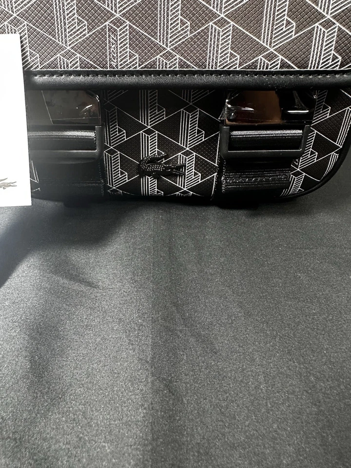 Sacoche/sac à bandoulière, lacoste the Blend noir - Photo 4/4