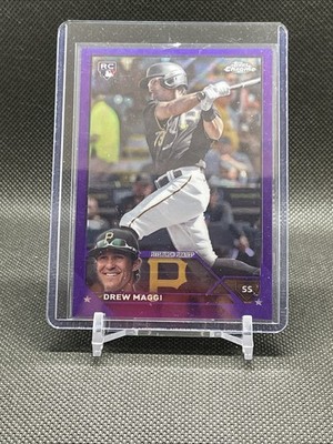 2023 Topps Chrome Update Series - Drew Maggi #USC41 Purple Refractor /250 (RC)