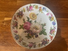 Cottagecore Gloria Fine Porcelain Floral Bowl from Bayreuth, West Germa