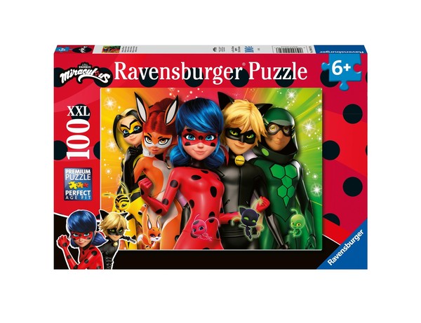 Kinderpuzzle 100 XXL Teile - Ladybug Auf Mission-image