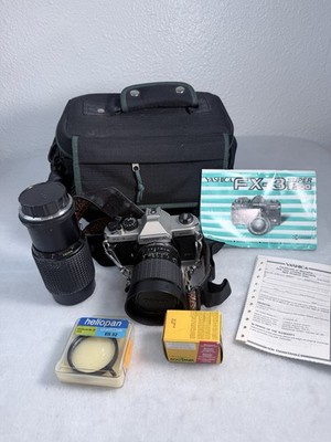 Yashica FX-3 Super 2000 Film Camera Kit with Lenses, Assorieries