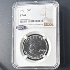 1961 Proof Franklin Half Dollar 50C NGC PF67 Littleton Select Silver .900 — photo 1