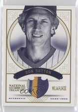 2012 Panini National Treasures Prime /25 Don Sutton #92 HOF 1h1