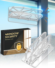 Sliding Door Lock Window Locks - Sliding Glass Door Lock for Child Safety 2 Pa