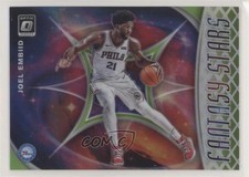 2019 Panini Donruss Optic Fantasy Stars Lime Green Prizm 94/149 Joel Embiid 09c2