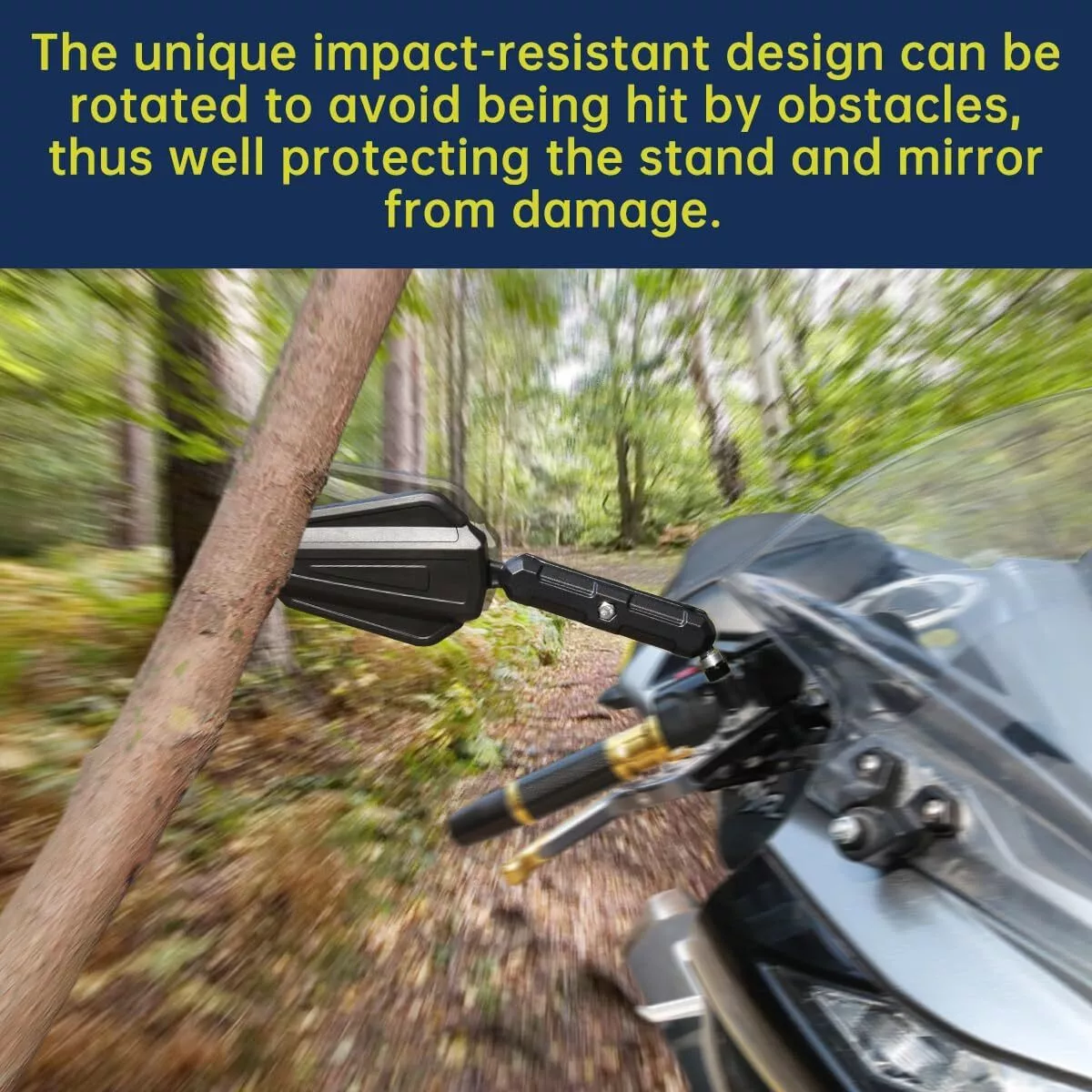 MZS ATV Mirrors, Universal Rear View 7/8 Handlebar Mount Side For Motorcycle Dirt Bike Scooter ATV | New | CA$45.00 | Surrey, British Columbia