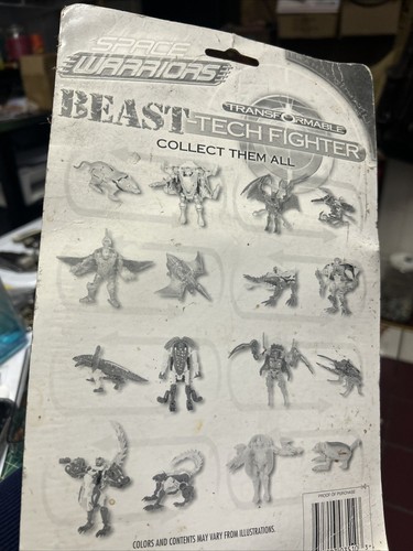 Space Warriors Transformable Beast Beast-Tech Fighter 2003 Agglo - Picture 6 of 8