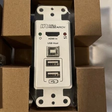 Hall Research EX-4KU-WP single gang wall plate