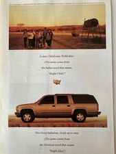 1999 Chevrolet Suburban Print Ad Bright Idea Chevy