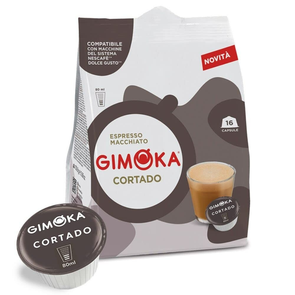 Gimoka Compatibili Dolce Gusto Cortado - conf. 64 Capsule