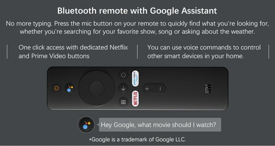 Xiaomi Mi TV Stick with Voice Remote - 1080P HD Streaming Media player,  Cast, Powered by Android TV 9.0 (US version) 
