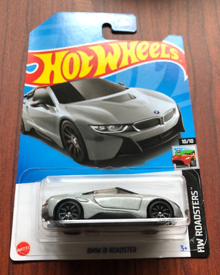 2023 Hot Wheels BMW i8 Roadster Ionic Silver #156 HW Roadsters 10/10