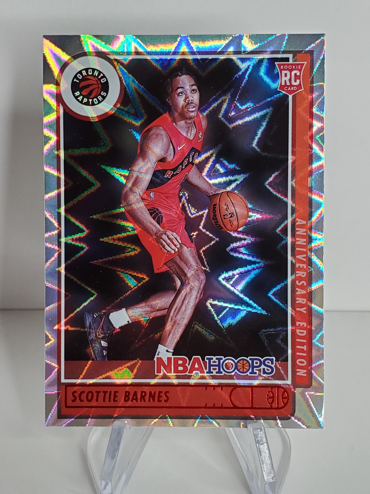 2021-22 Panini NBA Hoops "SCOTTIE BARNES" Rookie ANNIVERSARY EDITION #227! SP!🔥