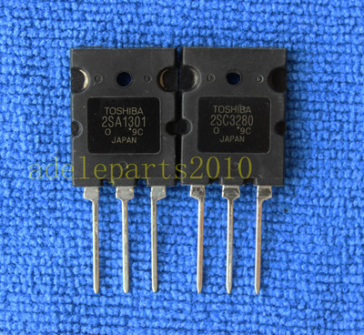 1pair or 2pcs TOSHIBA 2SA1301/2SC3280 A1301/C3280 TO-3PL