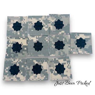 10 Lieutenant Colonel Rank Patch - 2x2 Folded