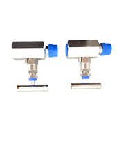 LOTS OF 2 Chem Oil Needle Seat Valve SPV8M8FV 6000 psi SS316, 200° F.