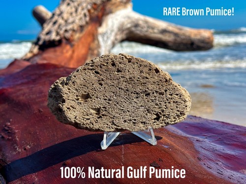 100% Natural Organic Brown Pumice (Flat) RARE - Exfoliating & Beauty | eBay