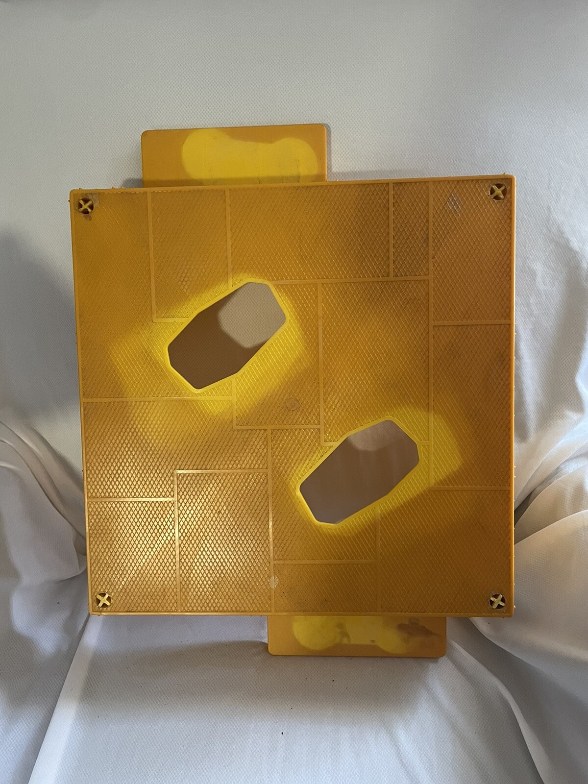 SAOLA (PIATTAFORMA) SOLO RICAMBI: Marx 1966 ROCK'EM SOCK'EM Robot ricambi originali.