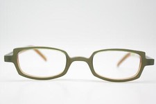 Gafas Axel S. AX864 verde marrón esquinero montura gafas nuevas