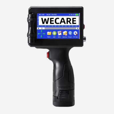 Portable Handheld Inkjet Printer Gun Date Coder Coding Machine Ink Included USA