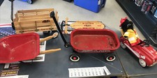 Radio Flyer/Flexible Flyer Bundle Sled Wagon Wheel Barrel Xonex Fire Chief