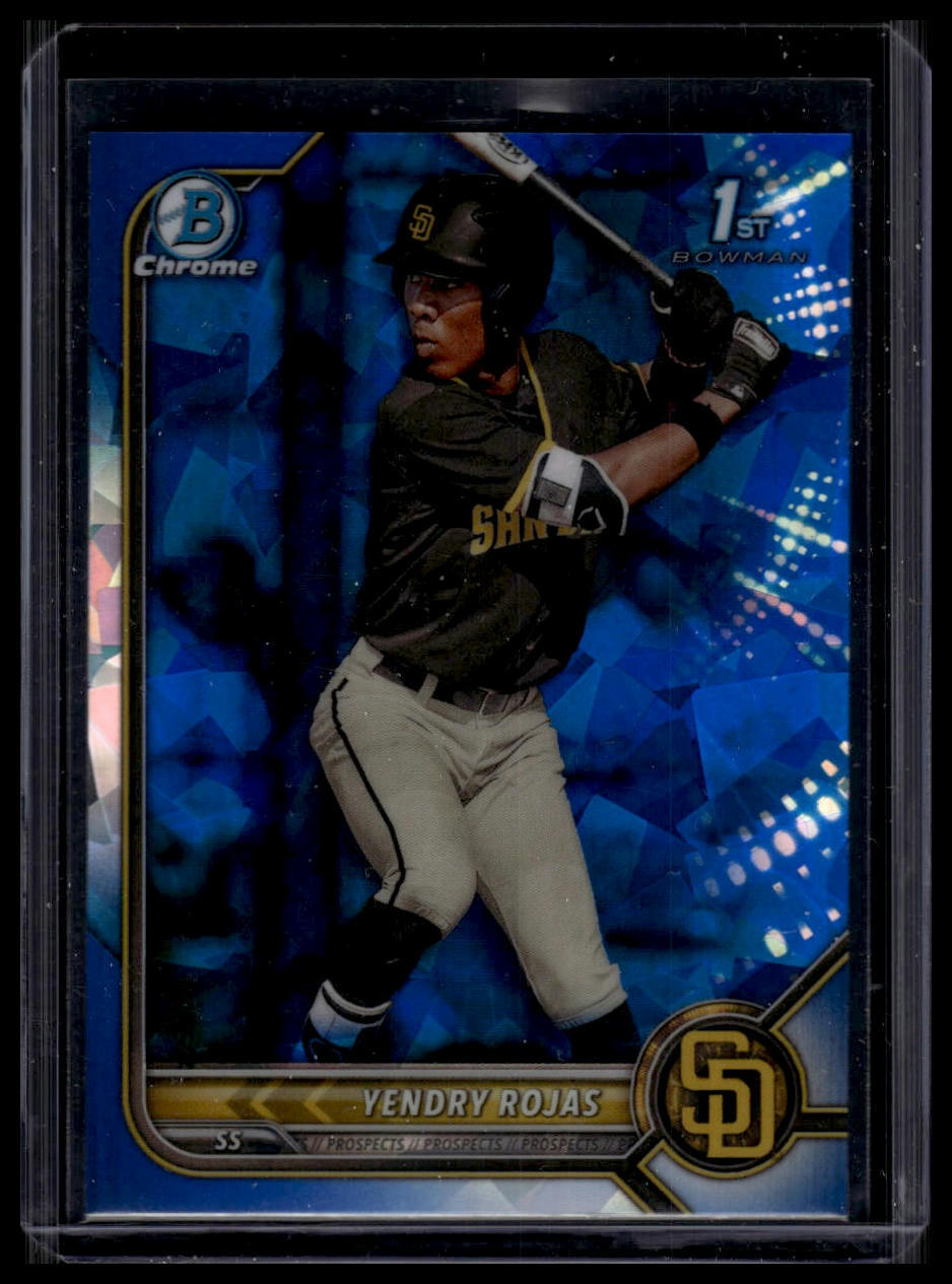 2022 Bowman Chrome Sapphire Edition #BCP-178 Yendry Rojas Prospects