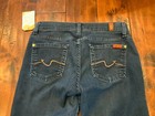 7 For All Mankind Dark Wash “The Skinny"“ Blue Jeans, Size 26 — photo 4