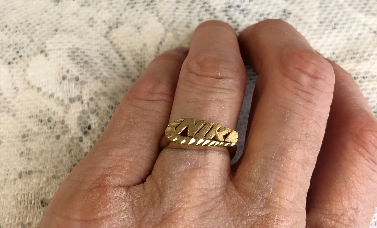 9ct gold hotsell thumb ring ebay