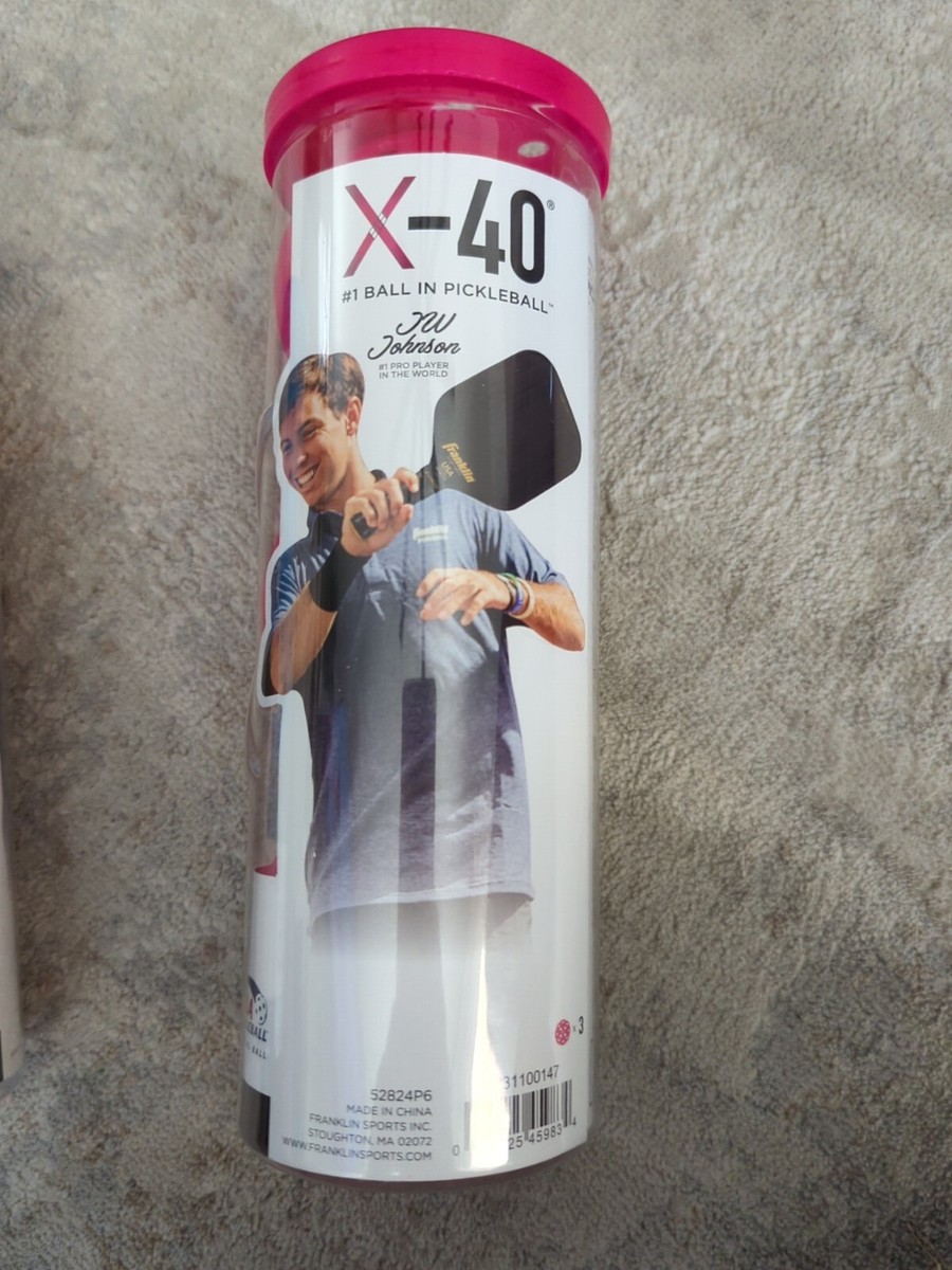 Pack De 3 Balles De Pickleball Franklin X-26 Pour L'intérieur - Idéales Pour Débuter, Approuvées Par L'USA Pickleball !